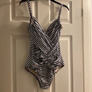 Merona Striped One Piece
